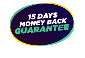 15 Days Money Back Gurantee