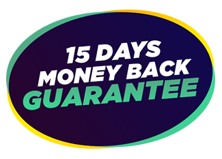15 Days Money Back Gurantee